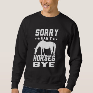 Horse Riding Owner Outfit Equestrian Horse  for Gi Sweatshirt