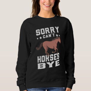 Horse Riding Owner Outfit Equestrian Horse  for Gi Sweatshirt