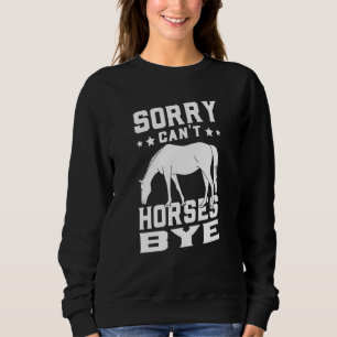 Horse Riding Owner Outfit Equestrian Horse  for Gi Sweatshirt
