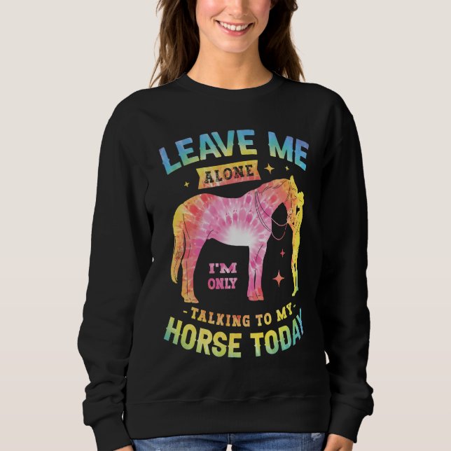 Horse Riding Owner Outfit Equestrian Horse  for Gi Sweatshirt (Front)