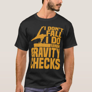 Horse Riding Random Gravity Checks Horse Vaulting T-Shirt