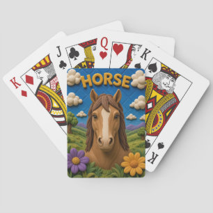 Horse Rolling Valley Modern KlayKoo Poker Cards