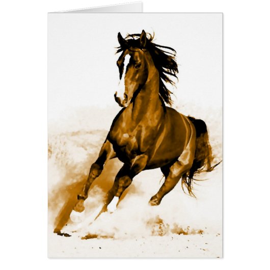Horse Running Cards (Front)