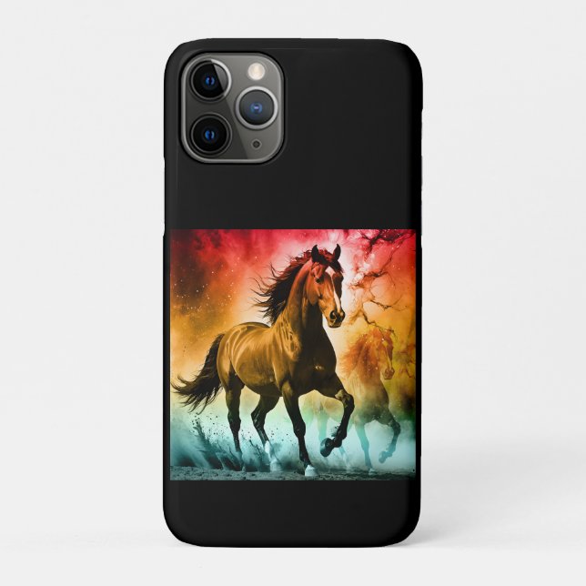 Horse running  Case-Mate iPhone case (Back)