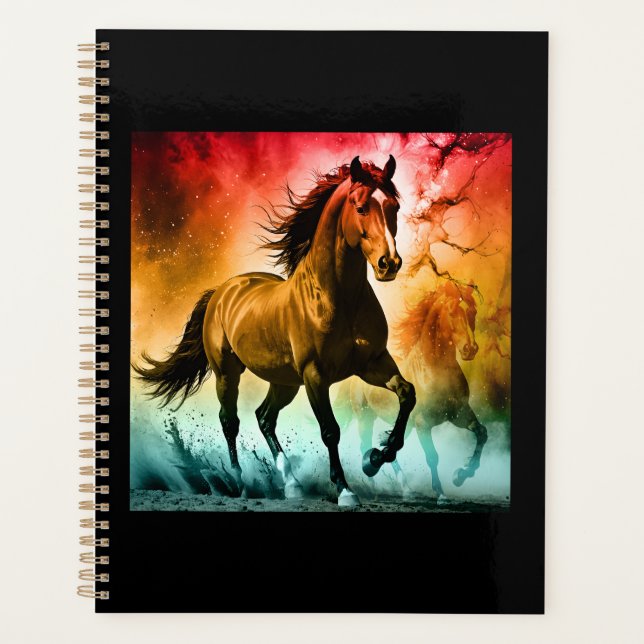 Horse running  planner (Front)
