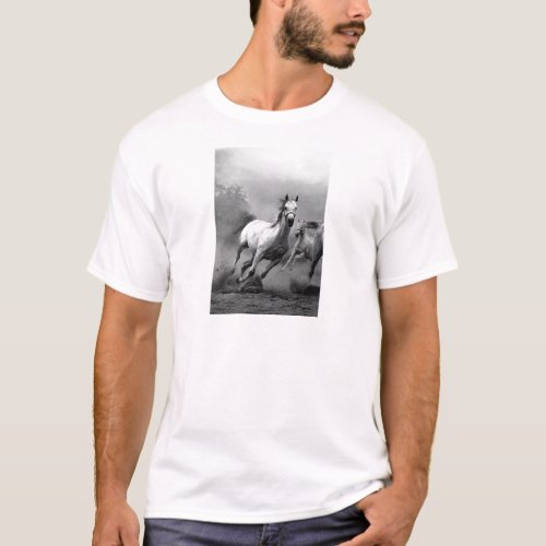 Horse Running T_Shirt