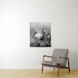 Horse Running Tapestry