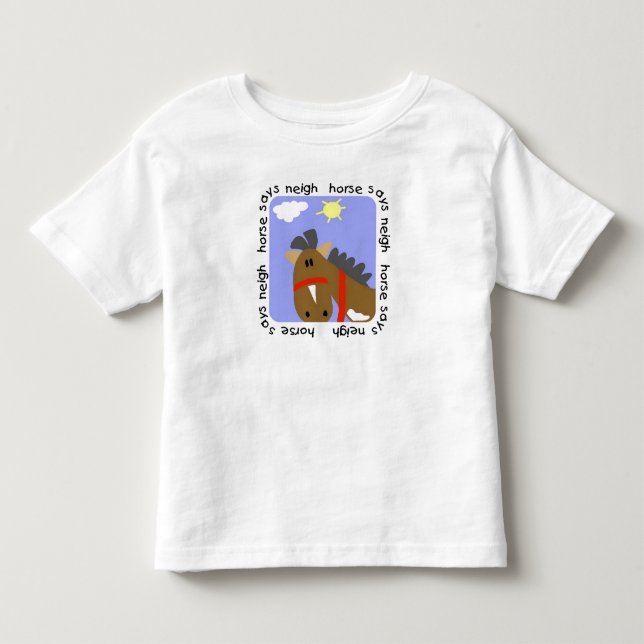 Horse Says Neigh Tshirts and Gifts (Front)
