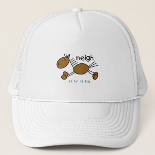 Horse Says Neigh Tshirts and Gifts Trucker Hat