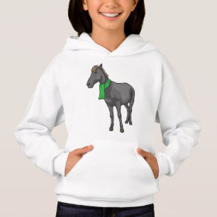 Horse Scarf Hoodie