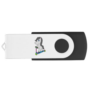 Horse Scooter Flash Drive