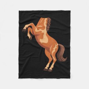 Horse Shirt Adult Kids Men Women Body Horse Costum Fleece Blanket