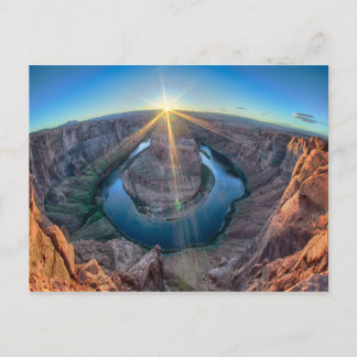 horse shoe bend postcard