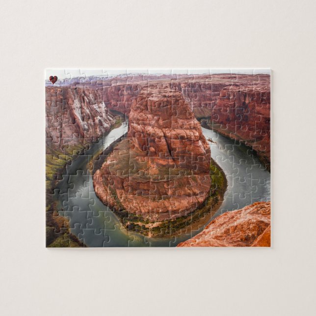 Horse Shoe Canyon Utah Jigsaw Puzzle (Horizontal)
