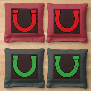Horse Shoes Cornhole Bags