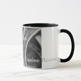 Horse Shoes, Second Chance Ranch, Equine Rescue Mug