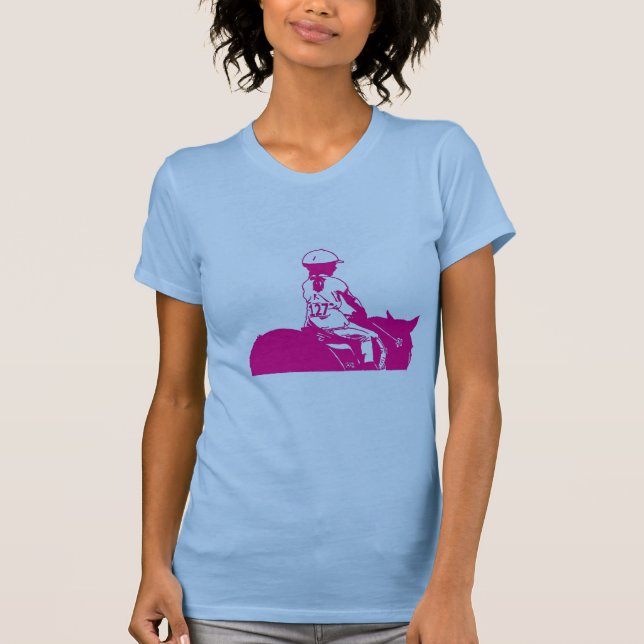 horse show girl T-Shirt (Front)