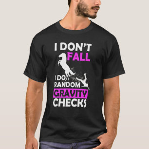 Horse Show Jumping Gravity T-Shirt