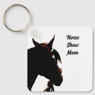 Horse Show Mom Keychain