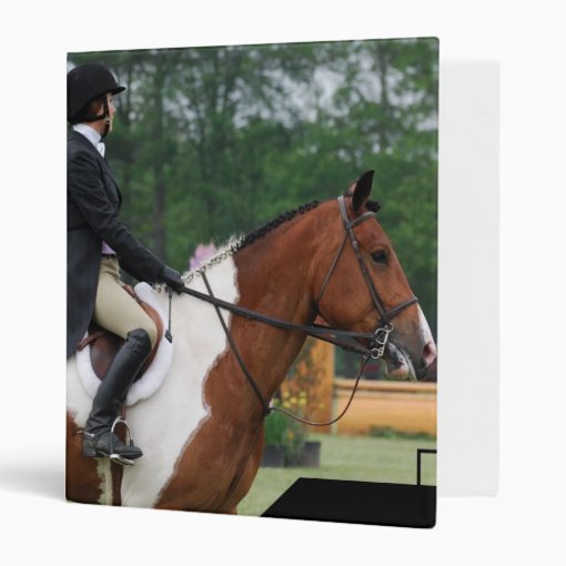 Horse Show Ring Binder Zazzle