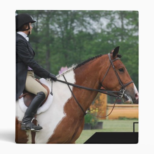 Horse Show Ring Binder Zazzle