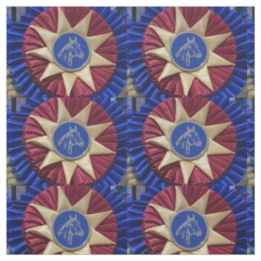 Horse Show Rosette Fabric