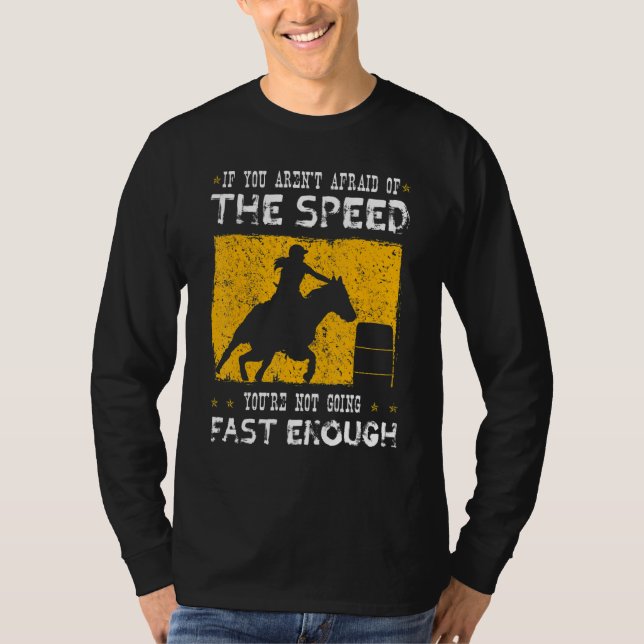 Horse Show Speed Equestrian Jockey Showjumping Com T-Shirt (Front)