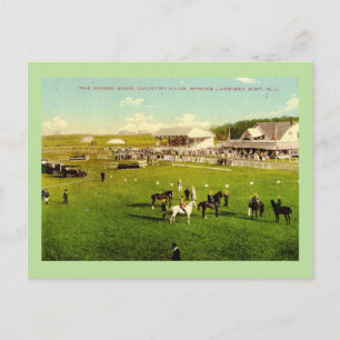Horse Show, Spring Lake, New Jersey Vintage Postcard
