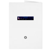 Horse Silhouette Card (Back)