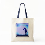 Horse Silhouette Design Tote Bag