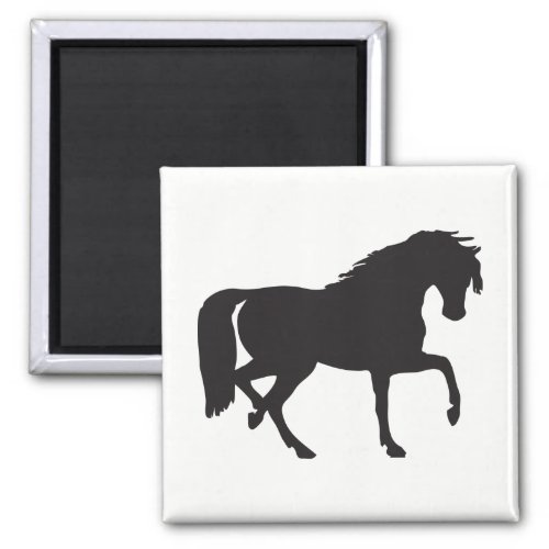 Horse Silhouette Magnet