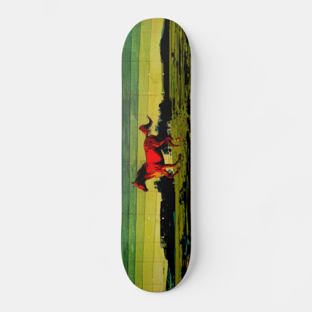 Horse Skateboard Deck (Front)
