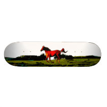 Horse Skateboard Deck