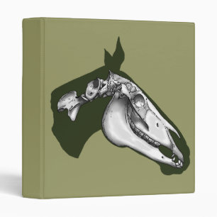 Horse Skeleton Binder