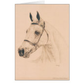 Horse sketch by Susan Pelisek Kolberg (Front)