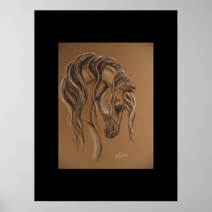 Horse Sketch Poster