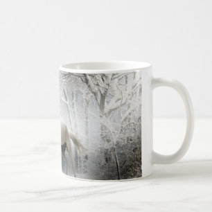Horse Snow Forest coffee Pets Coffee Mug