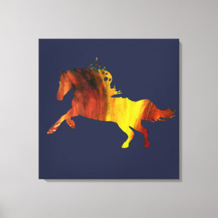 Horse Sparkle Canvas Print