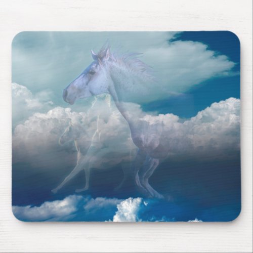 Horse Spirit SKY RIDERS Mouse Pad