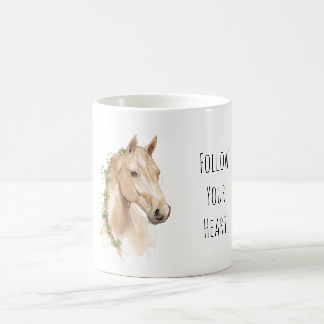 Horse St. Patrick's Day Coffee Mug (Center)