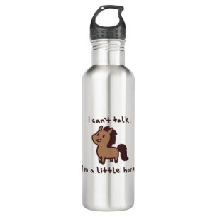 horse stainless steel water bottle