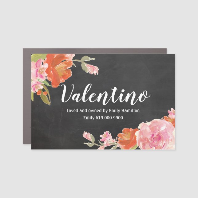 Horse Stall Name Plate - Magnet Sign (Front)