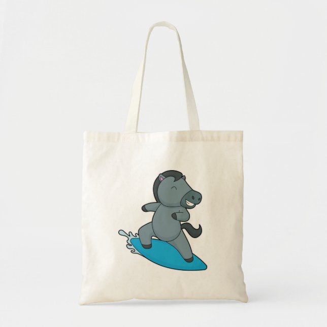 Horse Surfer Water sports Tote Bag (Front)