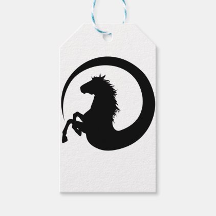 Horse Swirl Gift Tags