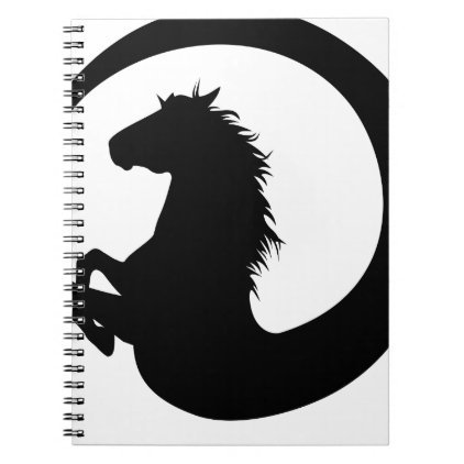Horse Swirl Notebook