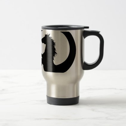 Horse Swirl Travel Mug