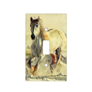 Horse Switch Plate