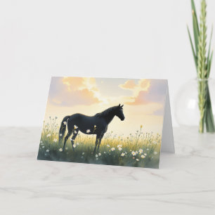 Horse Sympathy Card