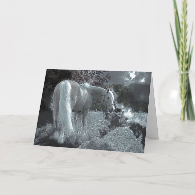 Horse Sympathy Card (Front)