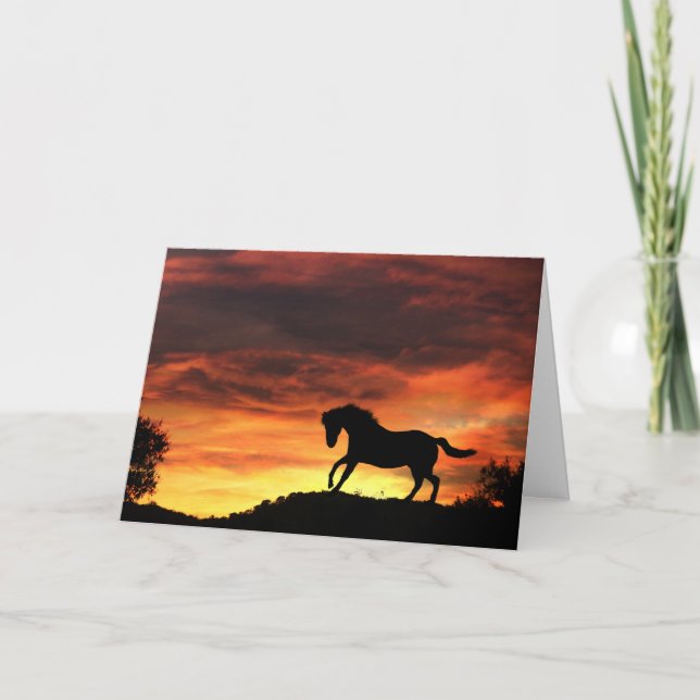 Horse Sympathy Card (Front)